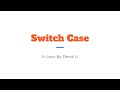 Beginner's Java Tutorial #5 : Switch Case Statements