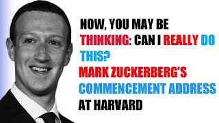 Facebook Founder Mark Zuckerberg Commencement Address   Harvard Commencement May 25, 2017