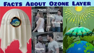 Awesome & Interesting Facts About Ozone Layer 🌍☀️🔥🌫️| Awesome Facts Did You Know ? 🤔 | Amazing Facts