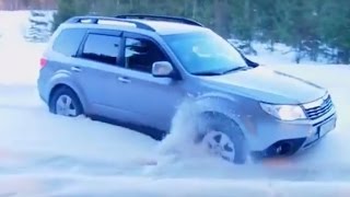 Subaru Forester Off road 4x4 Test Mud Snow Fails Hill Climb