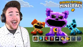 PLAYING THE SMILING CRITTERS MINECRAFT MOD… (its so good)