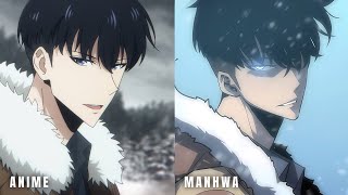 Anime VS Manhwa - Solo Leveling Season 2 Episode 2