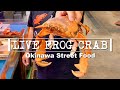 LIVE Frog Crab: Okinawa Street Food