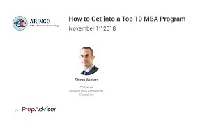 How to Get into a Top 10 MBA Program