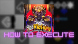 【DDR WORLD】Steps for Victory CSP Lvl. 19 - How to execute