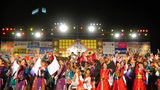 [4K]総踊り　YAAPA紀州　おどるんや2017　3日目 砂の丸競演場