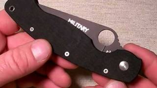 Spyderco Military: Totally Tactical