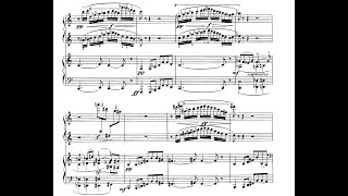 Vincent d'Indy - Seven Chants de Terroir for Piano, Four Hands, Op. 73 (1918) [Score-Video]