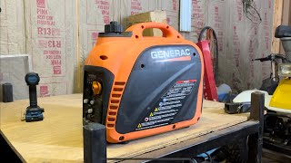 Generac GP2200i won’t start without spray and surges