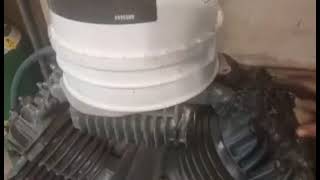 (336) devilbiss 445 air compressor, trying to quiet the intake thumping/silence the intake