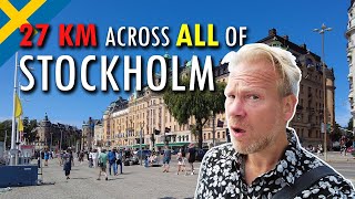 I Tried Walking Across Stockholm in One Day