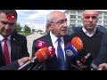 eski chp genel başkanı kemal kılıçdaroğlu selahattin demirtaş ı ziyaret etti dışarıda olsaydı...