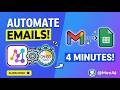 How to Automate Emails with Make.com in 4 Minutes (Full Tutorial)