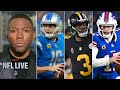 NFL LIVE | Lions are best team for Super Bowl; Steelers & Bills tussle for No. 2- Clark's Top 5 team