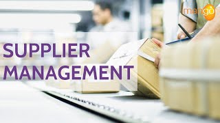 How To Effectively Manage Suppliers