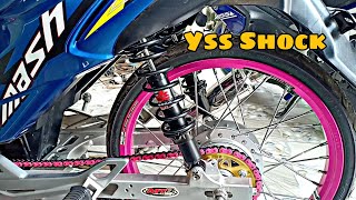 Installing Yss Rear Shock in Suzuki Smash115 | Project StreetBike