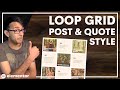 Post and Quote Style Loop Grid - Blog Archive - Elementor Pro Wordpress Tutorial - Flexbox Container