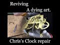 How to power down a mainspring to safely disassemble clock.