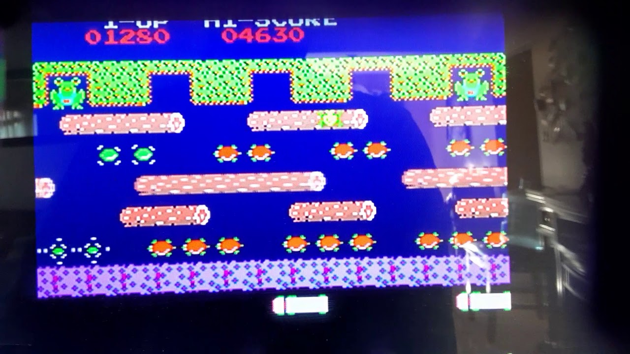 Arcade1up Frogger Gameplay - YouTube