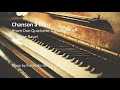 Chanson à boire (Don Quichotte à Dulcinée) – M. Ravel (Piano Accompaniment)