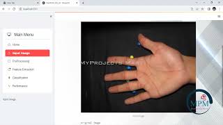 Final Year Projects On Palm Print Authentication Using Python | MyProjects Mart - WEB APPLICATION