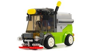 Sluban City M38-B0781A Street sweeper  | BRICK SET UNBOX \u0026 BUILD