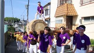 令和5年 上之 盆踊り 大太鼓運行