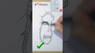 How to Draw a Titan in The Right Way