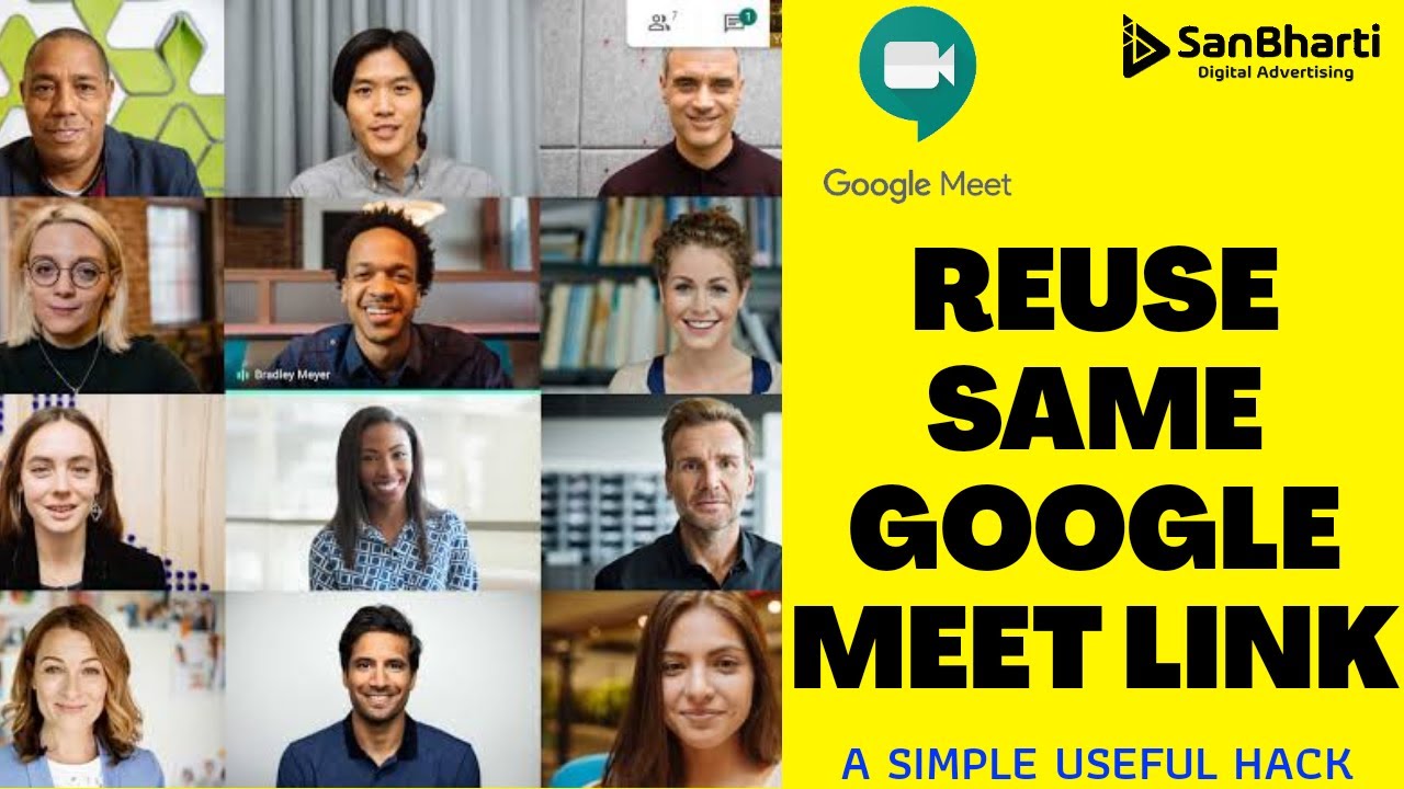 Reuse Same Google Meet Link | Reuse Meet Link Again | #googlemeet - YouTube