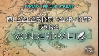 WONDERDRAFT 101 Coloring your map