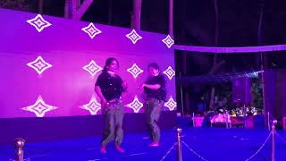 Fusion dance performance by Anusree and Vismaya