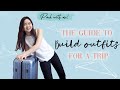 簡易配搭旅行裝束 Quick & Easy Steps to build outfits for a trip | Pack With Me ! | Heizelsdiary