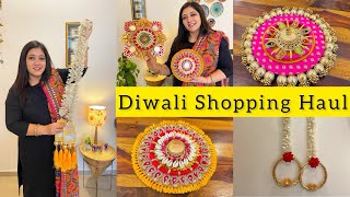 Diwali Shopping Haul|Diwali Decoration Products||Diwali Haul|Festival ready home.