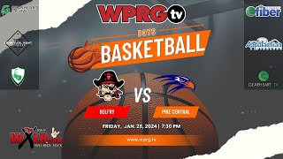 Belfry vs. Pike Central - Boys High School Basketball on WPRGtv (Jan. 26, 2024)