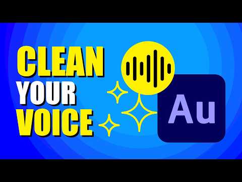 How to Clean Up Your Voice in Adobe Audition (Beginner's Guide)