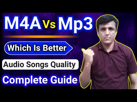 MP3 Vs M4a Which is Better | What is Difference between M4a and mp3 | Audio Sound Quality