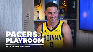 T.J. McConnell Opens Up on Veteran Leadership & Team Culture with Quinn Buckner in Pacers Playroom