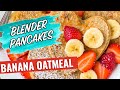 Banana Oatmeal Pancakes Recipe