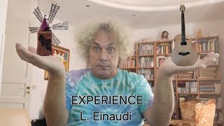 EXPERIENCE - L. EINAUDI - PLAYED ON ACOUSTIC GUITAR