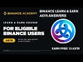 Binance Learn & Earn ASTR Quiz Answers today | Earn Free $ ASTR coins | What is ASTR