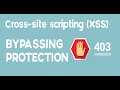 XSS bypassing 403 protection by using different method | Basic bypass