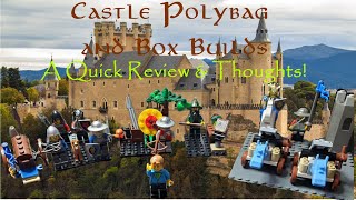 Castle Polybag and Box Builds: A Quick Review \u0026 Thoughts!