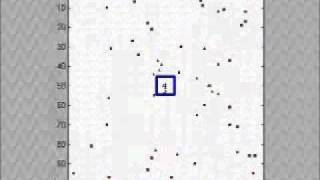 Swarm foraging simulation