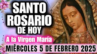 💖 SANTO ROSARIO DE HOY🌷 MIÉRCOLES 5 de FEBRERO 2025🙏Misterios Gloriosos