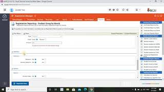 How to take attendance report on ISAMS