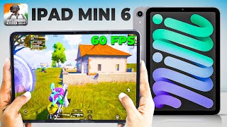 iPad mini 6 BGMI Test with FPS! 🔥