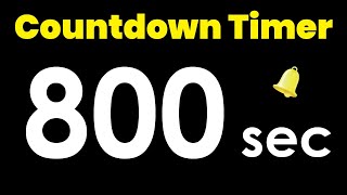 800 second Countdown Timer with Alarm #timerstore #800s #countdown