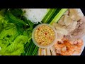 Gỏi Cuốn Tôm Thịt Chả Ráng  | Fresh spring rolls with shrimp and meat  #gỏicuốntômthịt #freshrolls