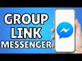 How To Messenger Group Invitation Link | Messenger Group Link