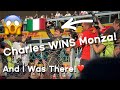 Charles Leclerc WINS At Monza 2024 And I Was There! ❤️